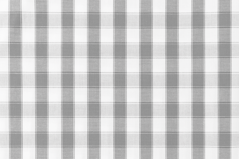 Textured placemats in classic checkered pattern - TenStickers