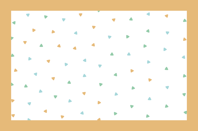 Personalisable placemats with sleek triangle design - TenStickers