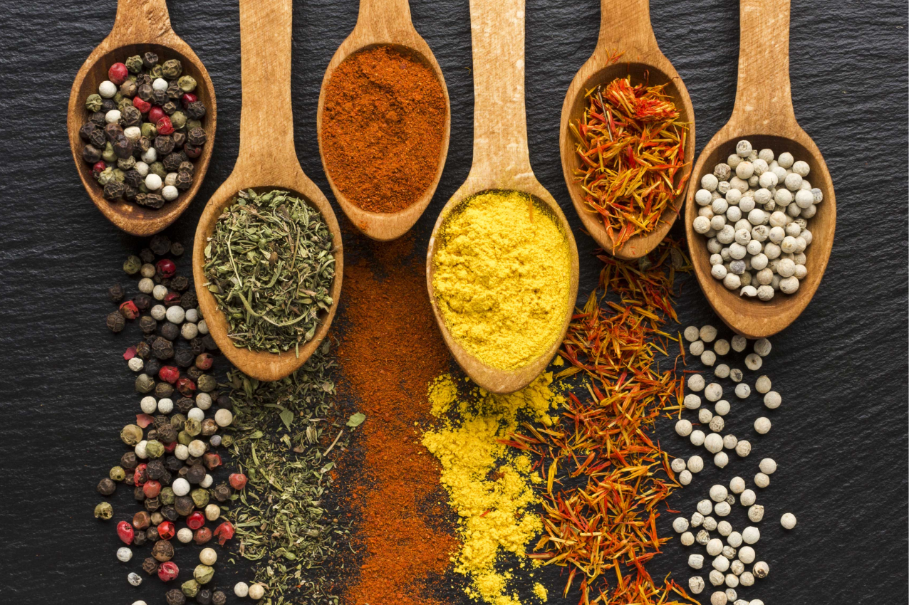 Original placemats waffle and spices - TenStickers