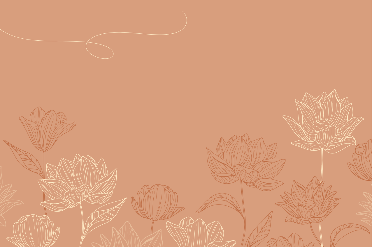 Original placemats floral tea arrangement - TenStickers