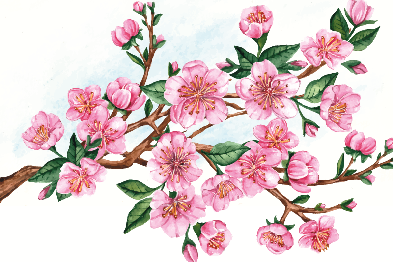 Original placemats elegant floral bowl - TenStickers