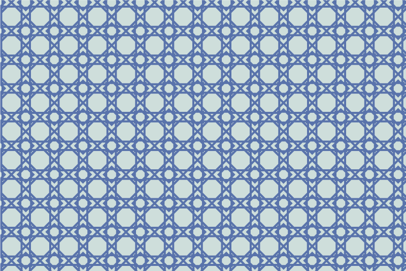 Textured placemats elegant blue design - TenStickers