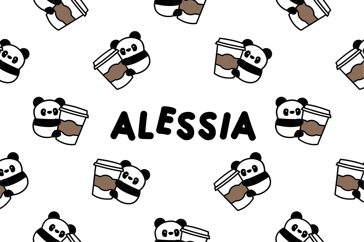 Children placemats cute panda designs - TenStickers