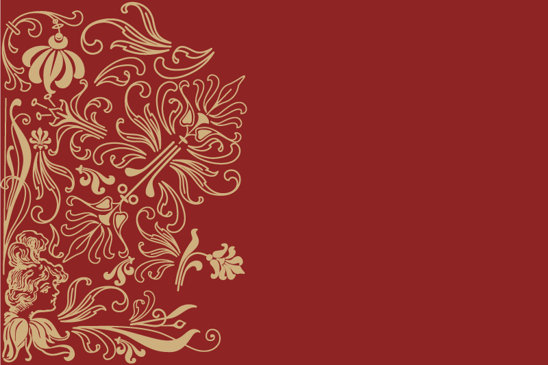 Elegant placements with graceful floral touches - TenStickers