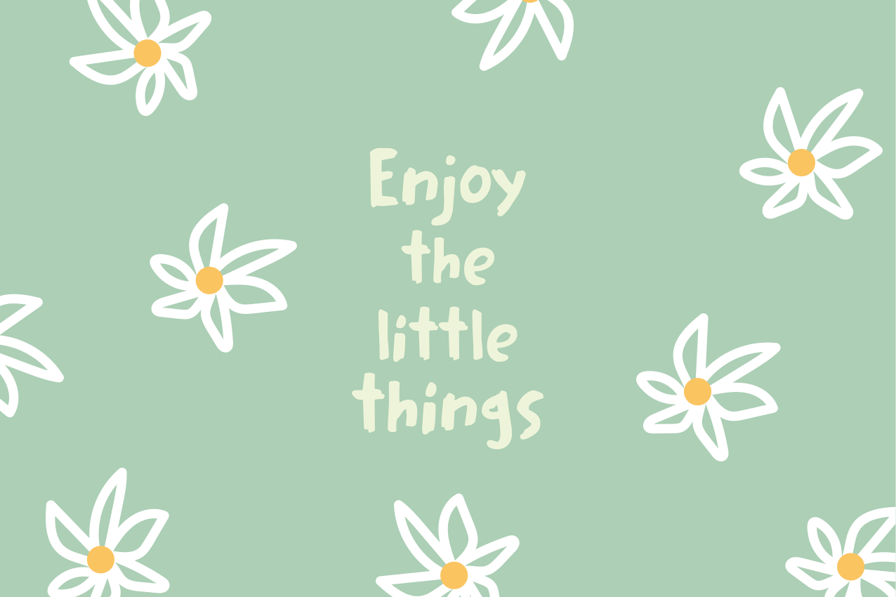 Original placemats daisy floral design - TenStickers