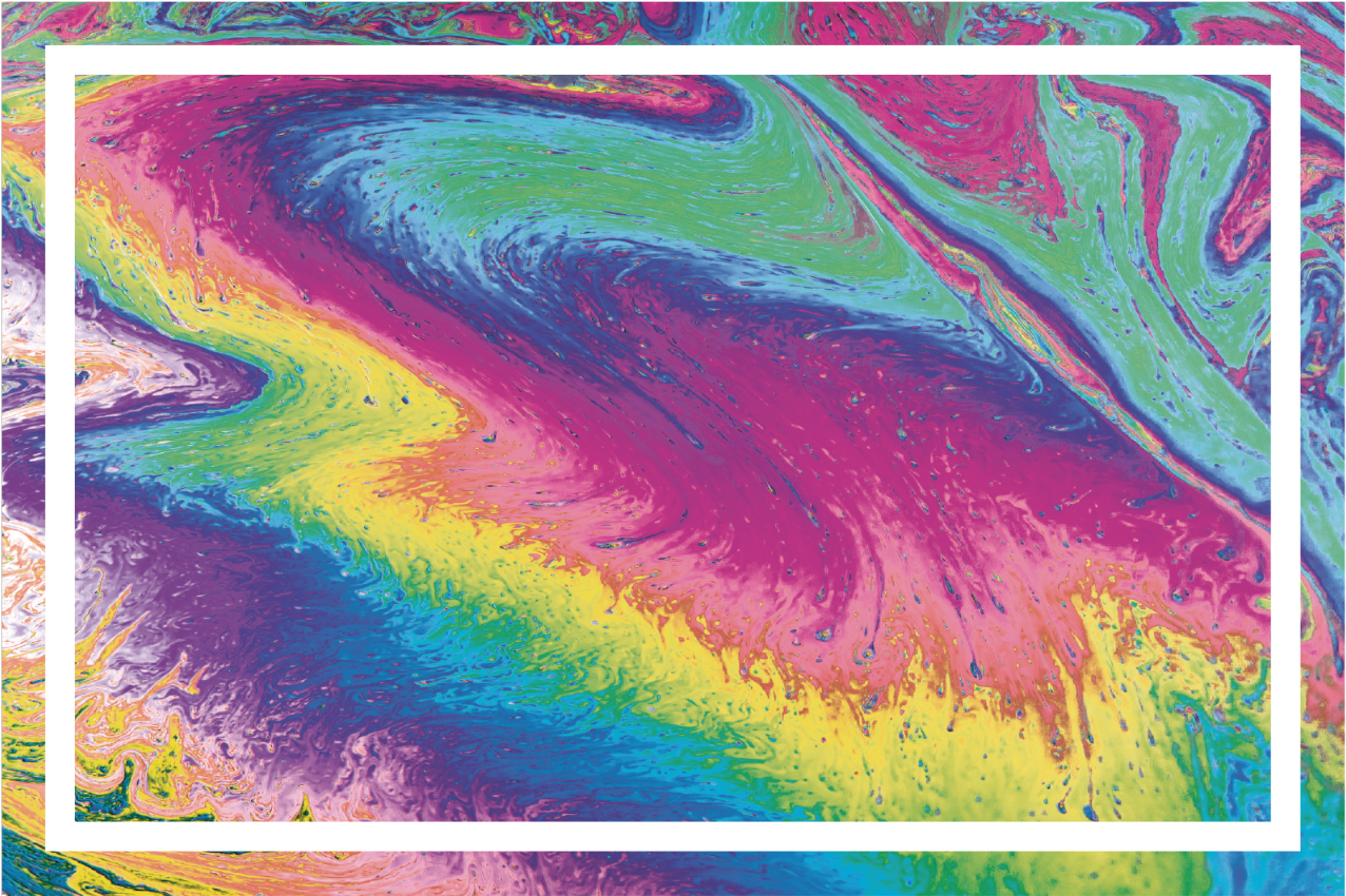 Original placemats with lively abstract design - TenStickers