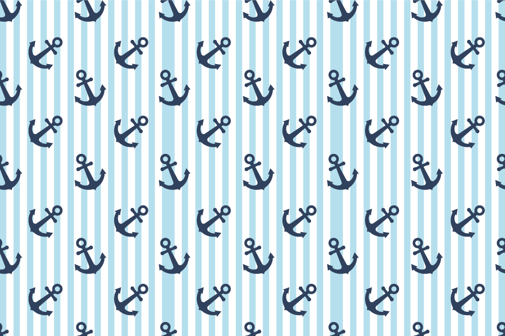 Original placemats maritime anchor design - TenStickers