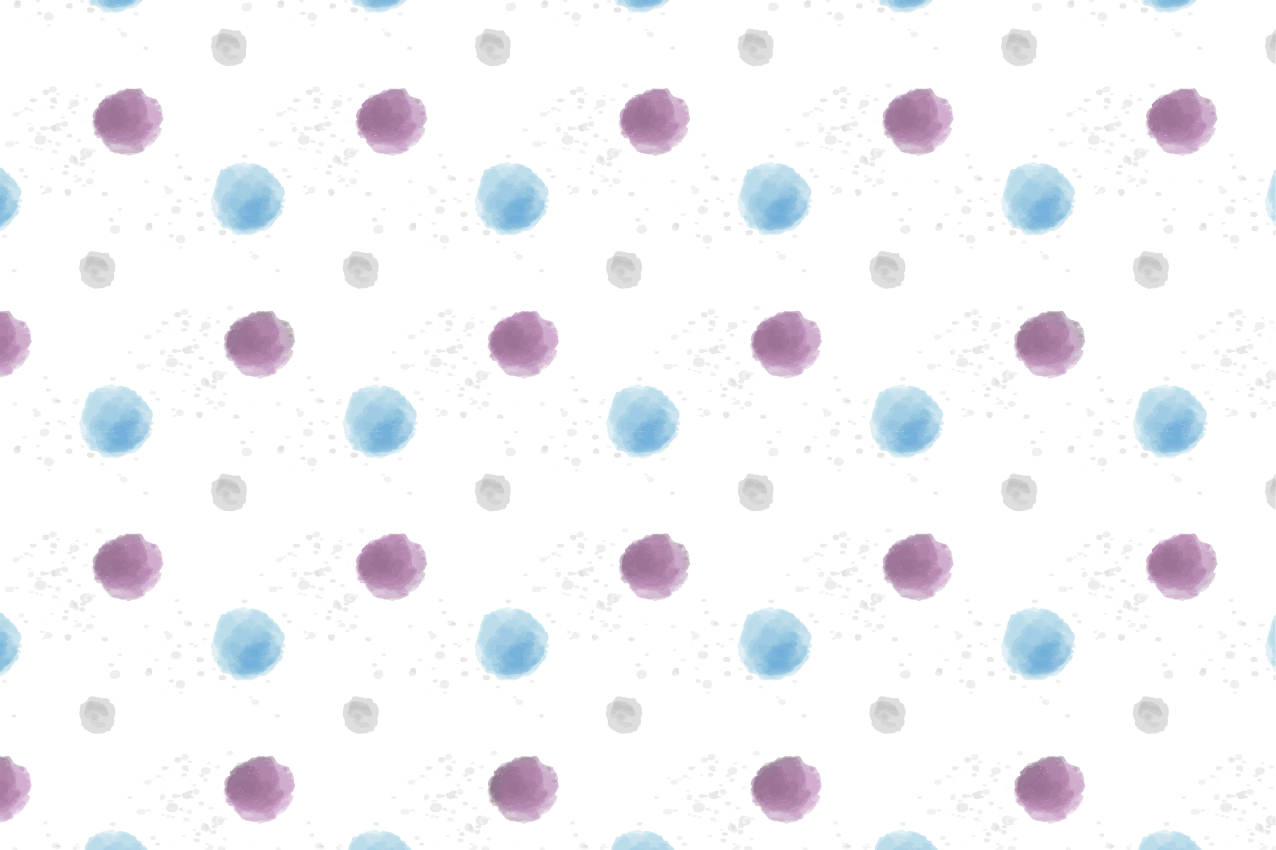 Textured placemats in colorful dotted patterns - TenStickers
