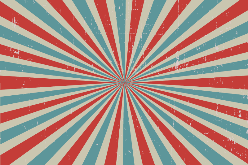 Original placemats bold spiral design - TenStickers