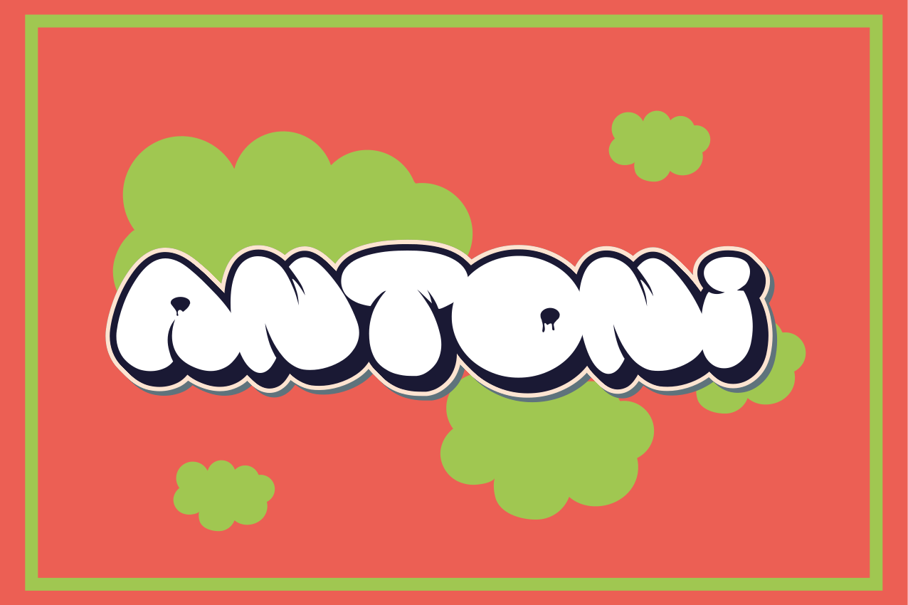 Personalizable fun name personalisable placemats - TenStickers