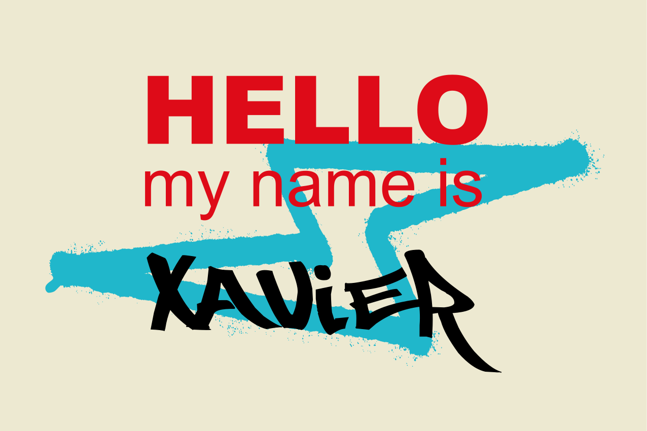 Placemats with quote personalized name reveal - TenStickers