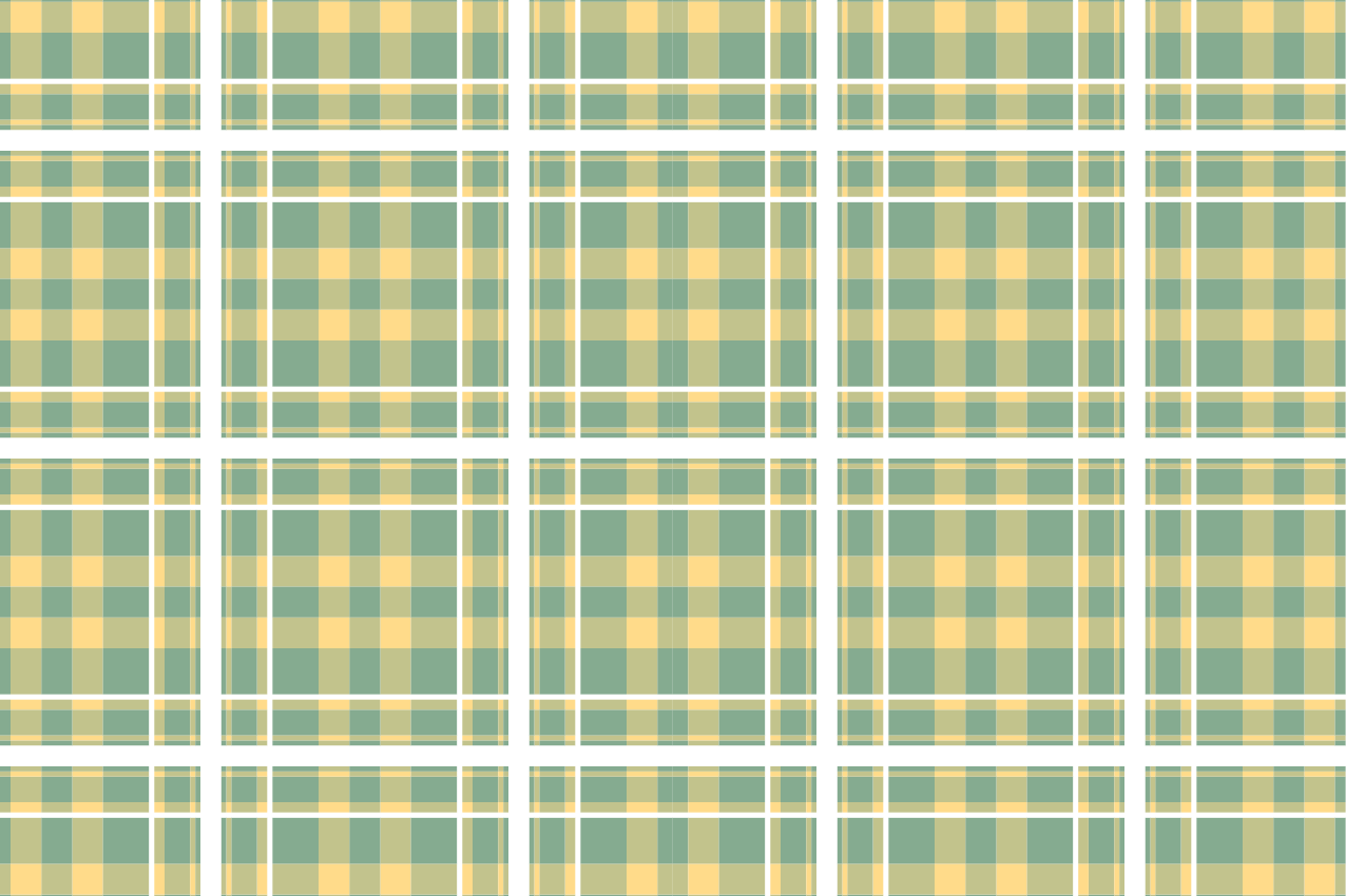 Textured placemats with checkered pattern design - TenStickers