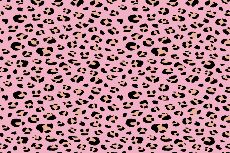 Original placemats leopard print design - TenStickers