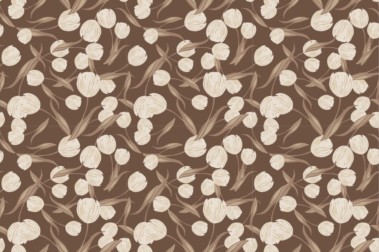 Original placemats botanical print table cover - TenStickers