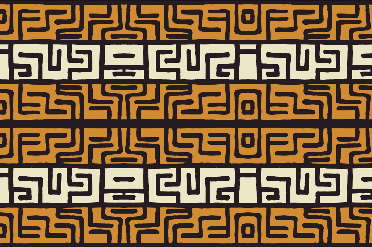 Textured placemats with abstract patterned surface - TenStickers