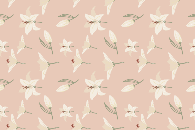 Christmas placemats floral table linens - TenStickers