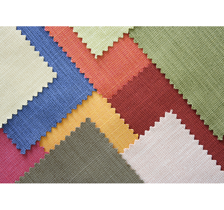 Multiple Textiles 3D Wall Mural - TenStickers