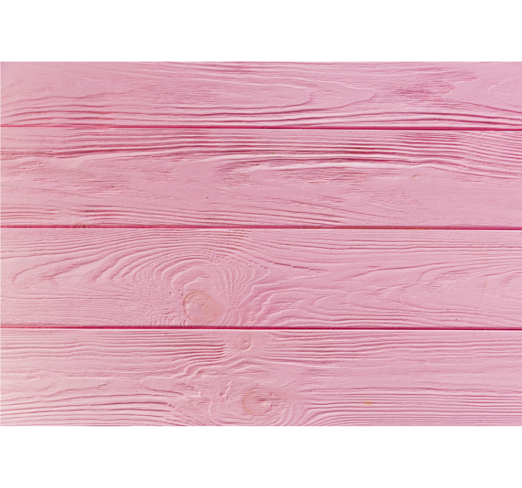 Wall mural pattern pink wood panels - TenStickers