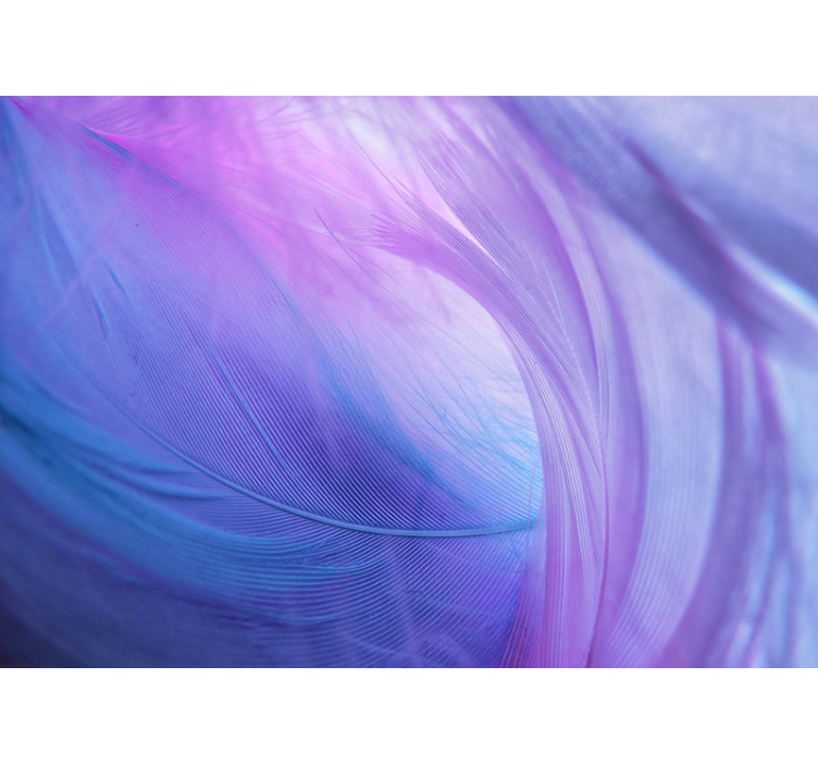 Soft colour waves abstract mural wallpaper - TenStickers