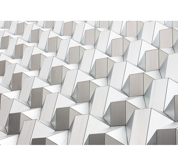 Geometric Textured Surface wall mural pattern - TenStickers