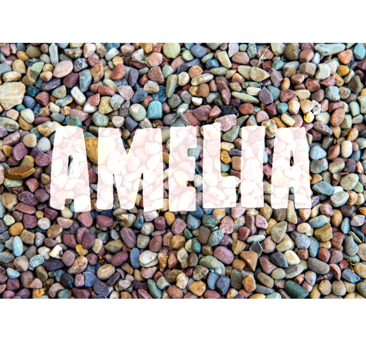 Vibrant Pebble Arrangement other wall mural pattern - TenStickers
