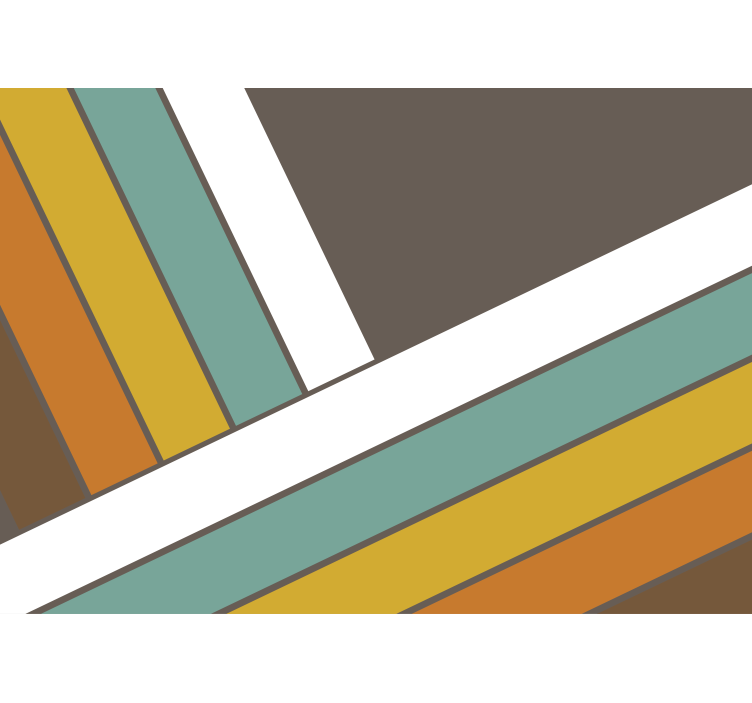 Wall mural pattern geometric line designs - TenStickers