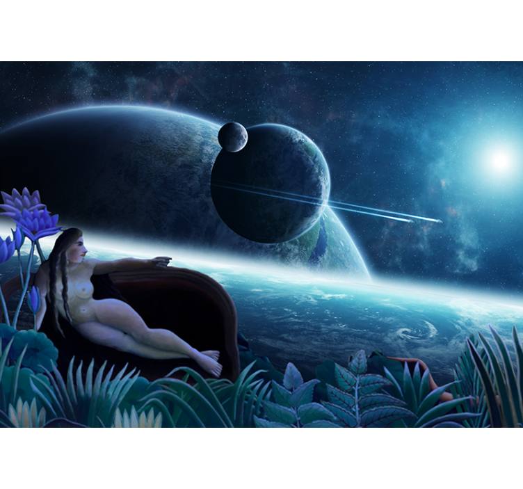 Wall mural fantasy celestial dreamscape - TenStickers