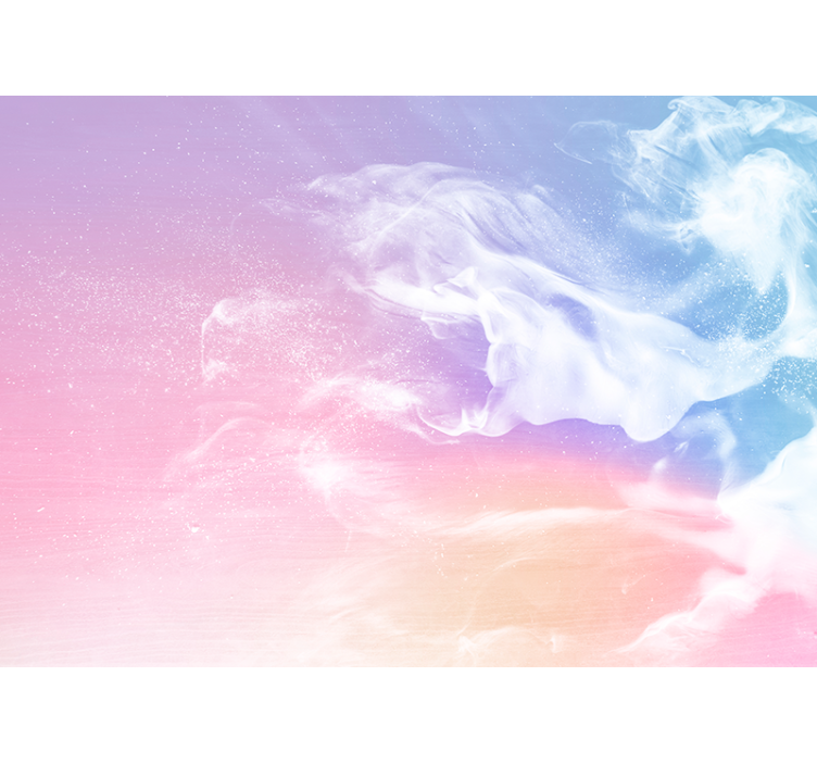 Abstract mural wallpaper soft cloud flow - TenStickers