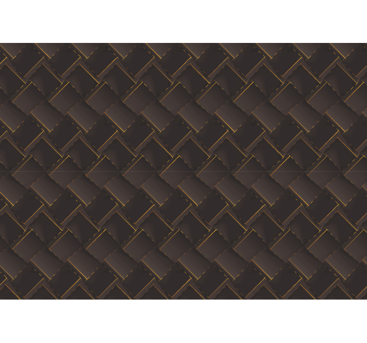 Wall mural pattern textured brown design - TenStickers