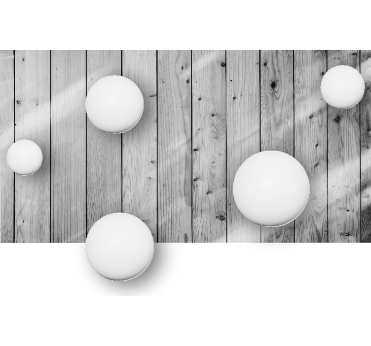 Wall mural pattern geometric sphere design - TenStickers