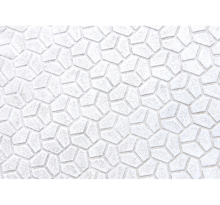Other wall mural pattern hexagonal texture - TenStickers