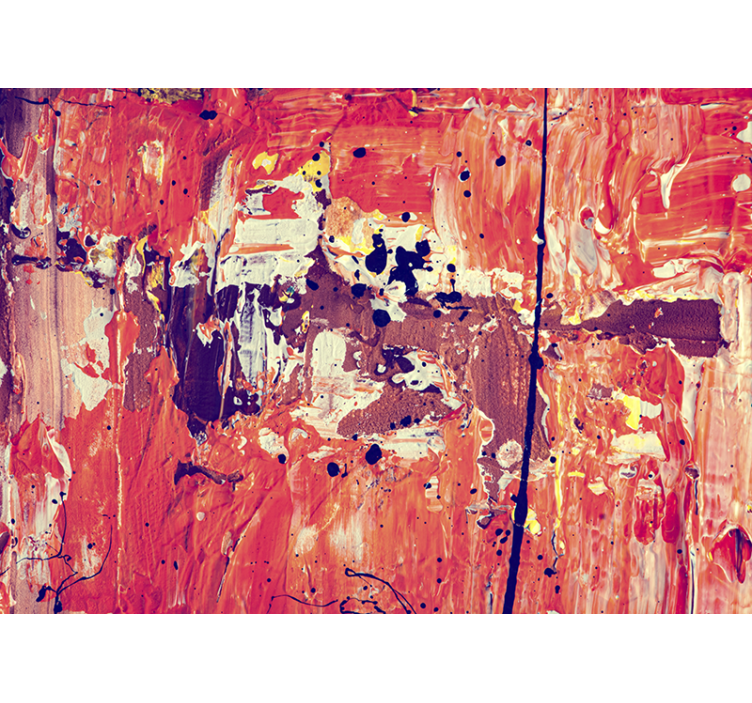 Abstract mural wallpaper vibrant abstract art - TenStickers