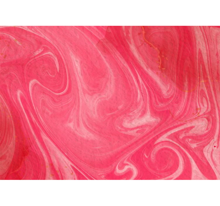 Abstract mural wallpaper swirling pink designs - TenStickers