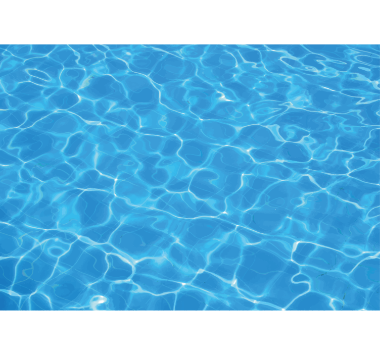 Water texture photo wall mural - TenStickers