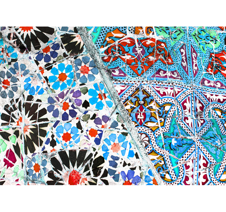 Other wall mural pattern intricate mosaic designs - TenStickers
