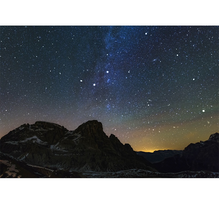 Space wall mural night sky marvels - TenStickers