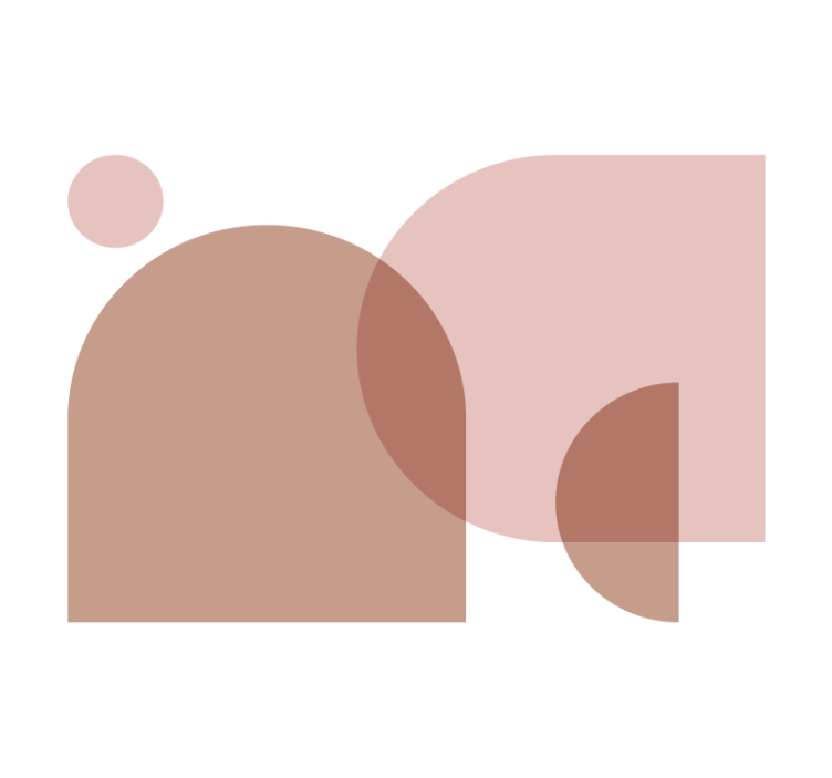 Abstract mural wallpaper geometric shape design - TenStickers