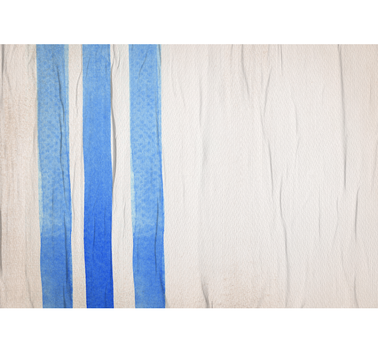 Wall mural pattern blue stripe design - TenStickers