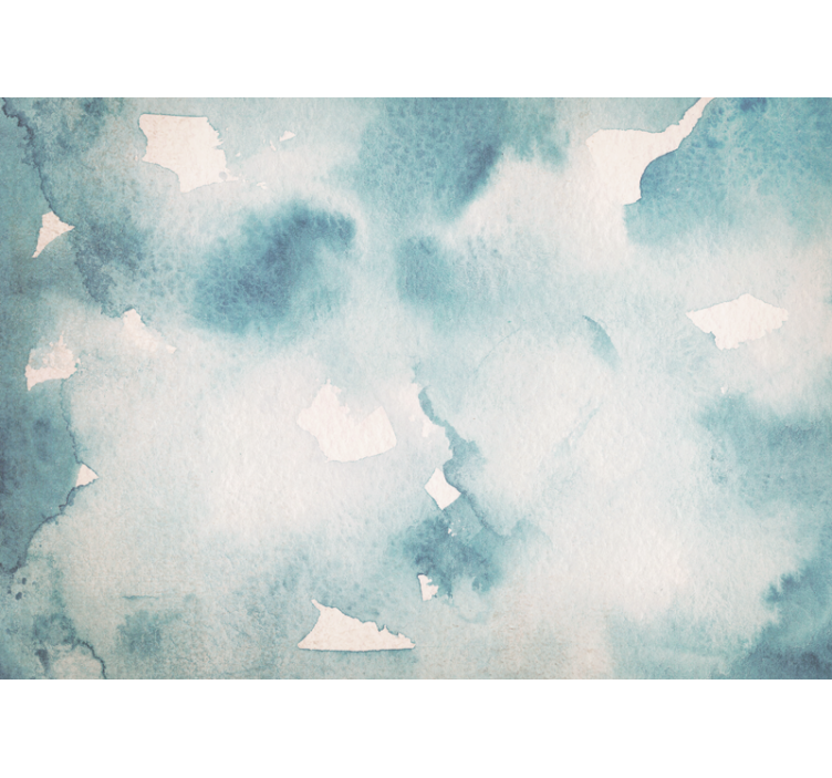 Abstract mural wallpaper soft watercolor design - TenStickers