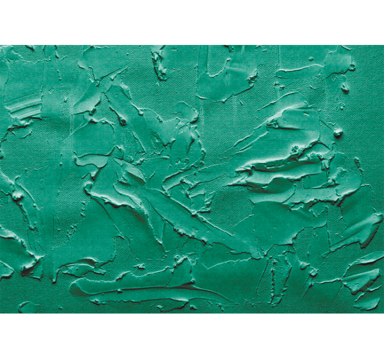 Wall mural pattern textured emerald surface - TenStickers