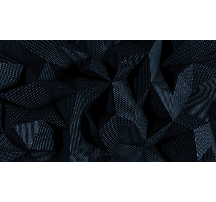 Wall mural pattern geometric fabric designs - TenStickers