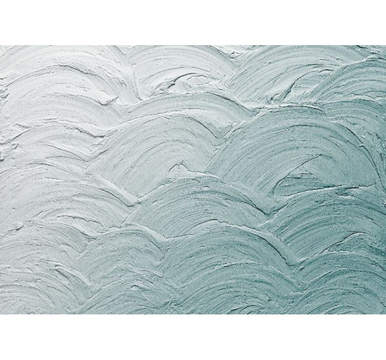 Wall mural pattern textured wave design - TenStickers