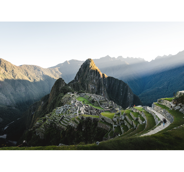Wall mural city majestic machu picchu - TenStickers