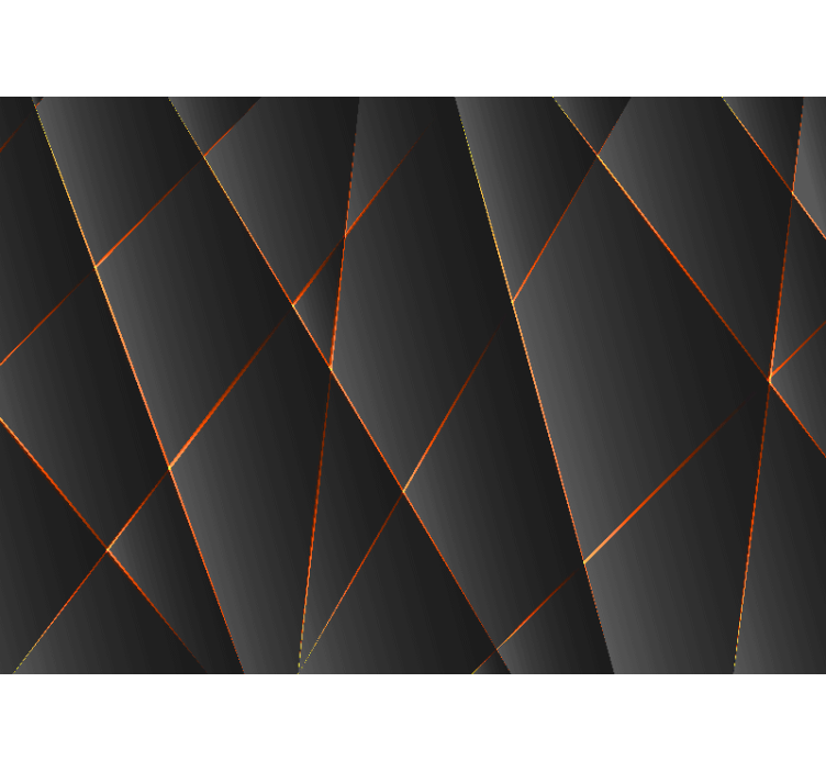 Wall mural pattern geometric linear designs - TenStickers