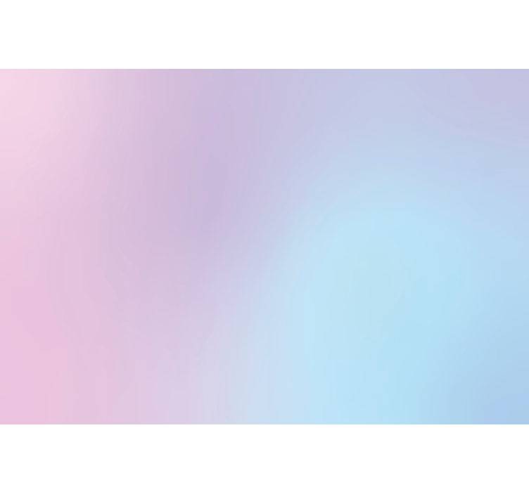 Pink and blue gradient 3D wall mural - TenStickers