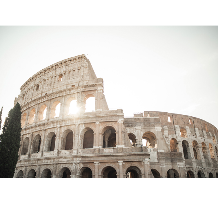 Colosseum photo wall mural - TenStickers