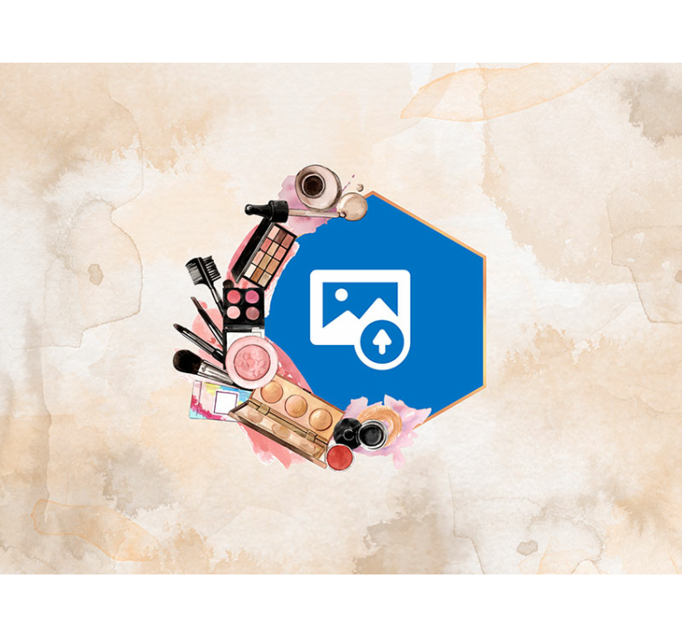 Fashionable Beauty Essentials wall mural text - TenStickers