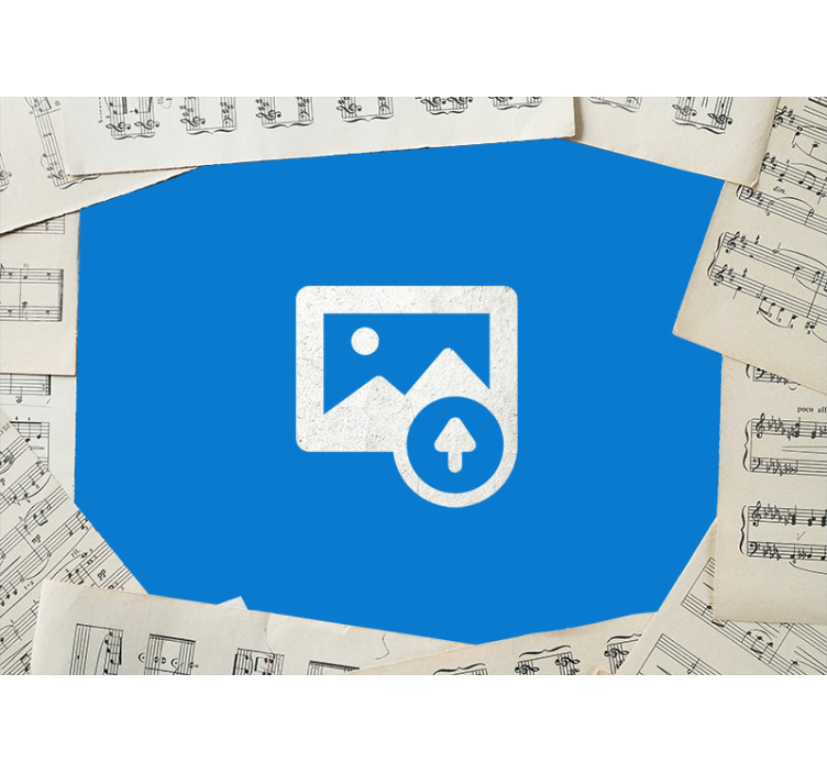 Guitar and sheet music murals for teenage bedrooms - TenStickers