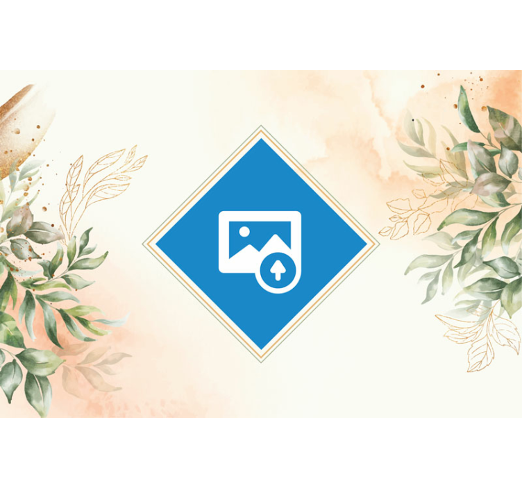 Wall mural people sunflower hat woman - TenStickers