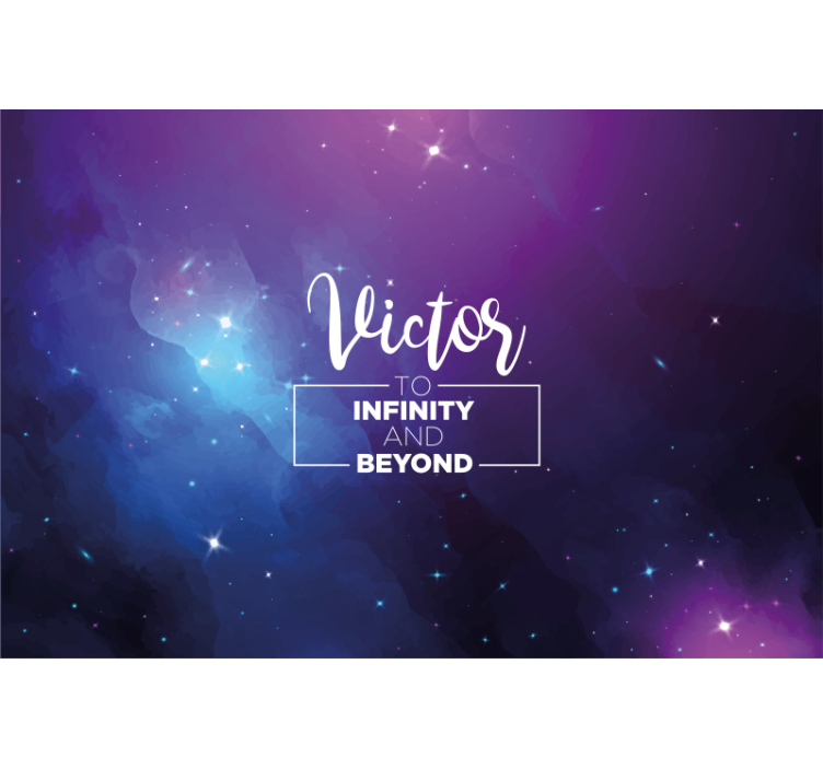 Wall mural fantasy galaxy adventure design - TenStickers